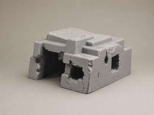 Concrete Hideout Ruins – Terrarium & Aquarium Decor